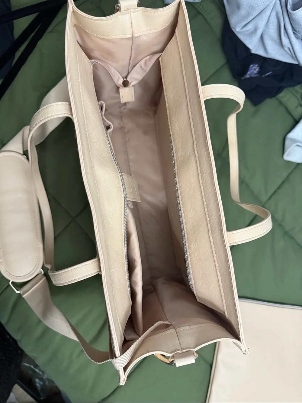 Beis beige tote